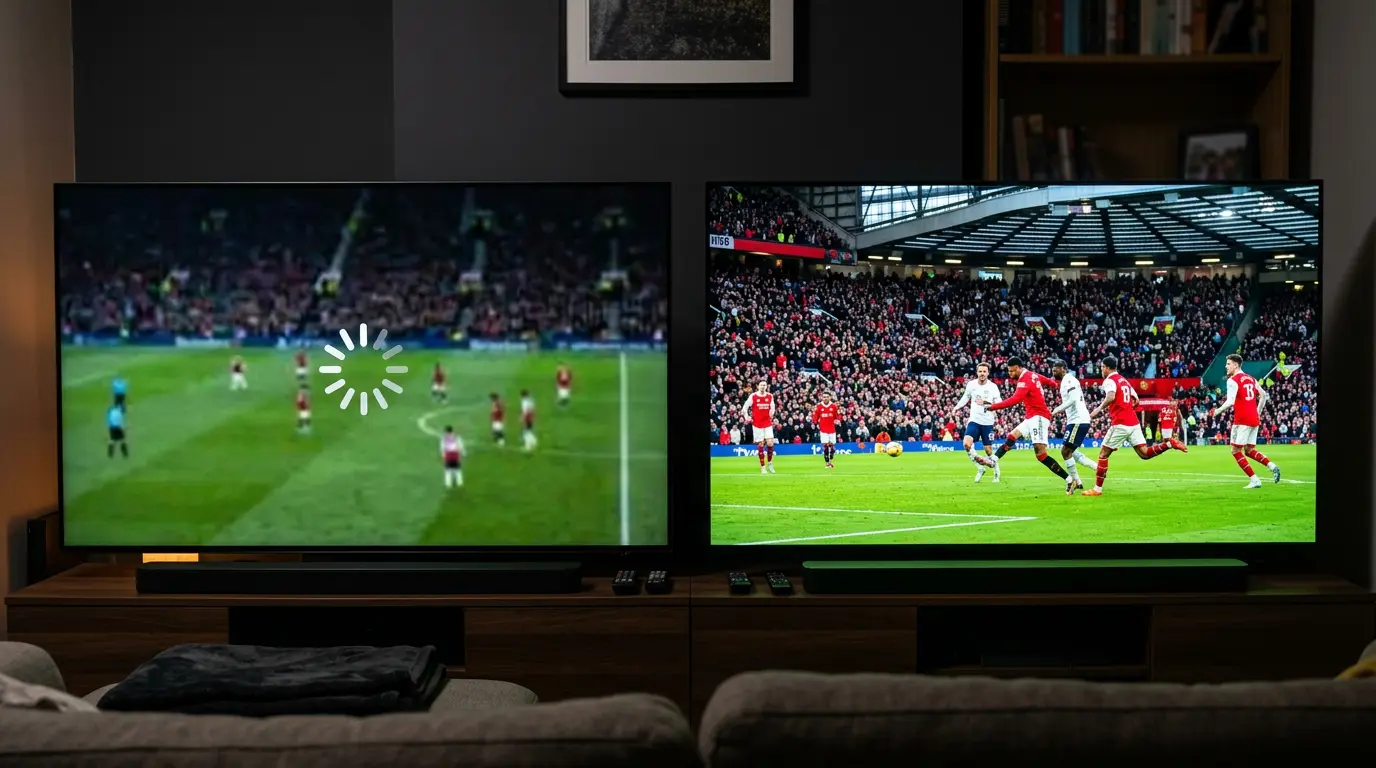 BBC iPlayer buffering vs IPTV clear stream during World Cup 2026 – why UK viewers choose IPTV as a reliable alternative
